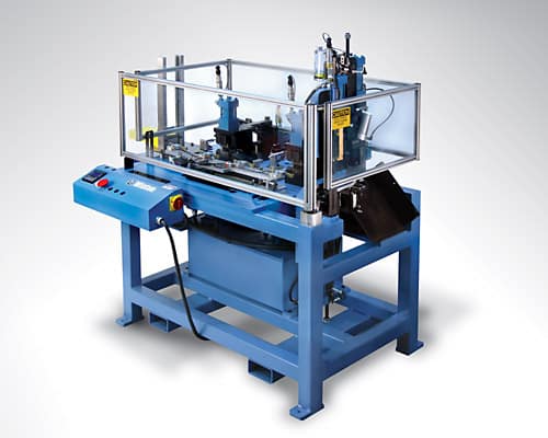 A small transfer machine used to fabricate small tubes manufactured and designed by Winton Machine USA