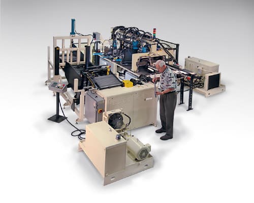 Modular tube production system designed & manufactured by Winton Machine USA