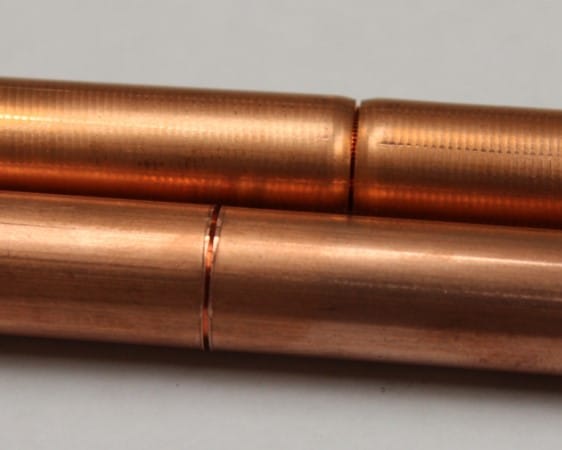 Partial Through-cut in Hard & Soft Copper Tubing - Winton Machine USA