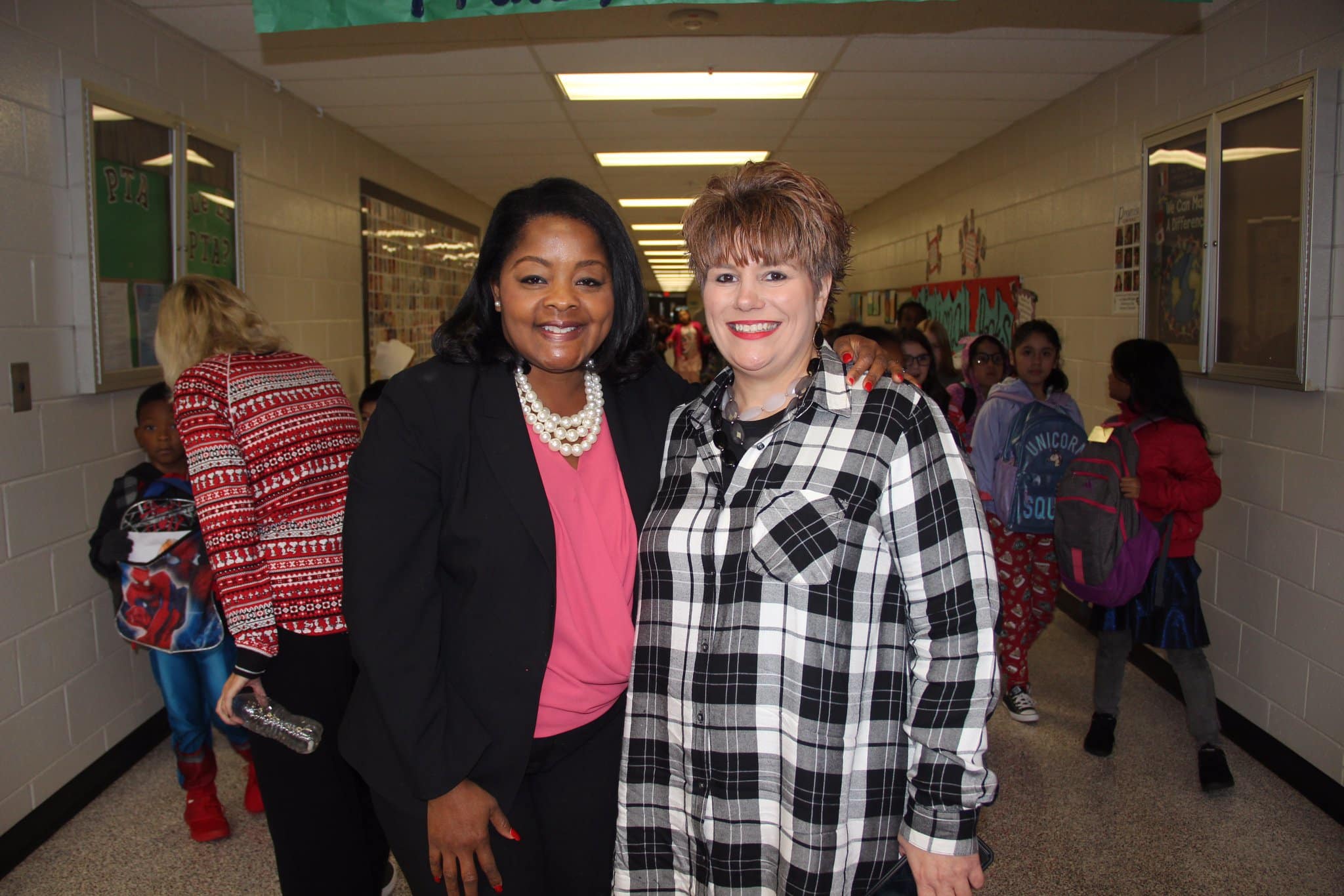 Winton Machine USA Operations Manager Maureen Paige participates in Principal for a Day 2018