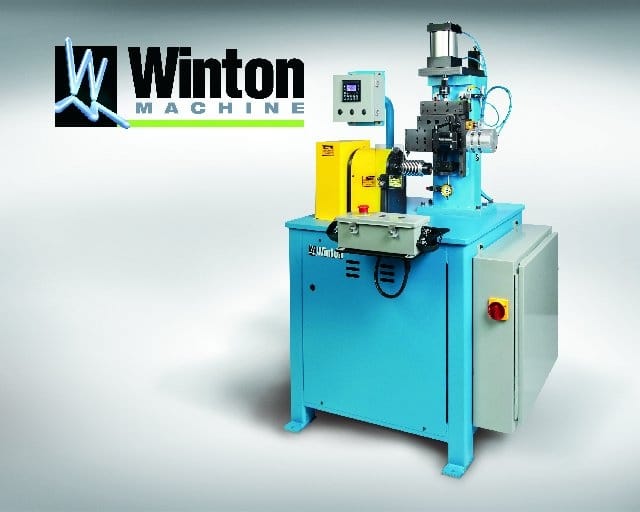 Winton Machine USA's Bellow Cut-off Machine cuts bellows for tube fabrication in the Automotive, Heavy Duty Off Road Equipment, & Aerospace industries