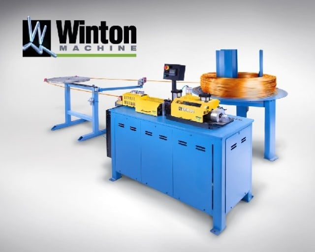 The Wiinton Machine USA CTL-23PA is a free standing CNC straight tube cutoff machine that automatically feeds & cuts from a bulk spool of tubing, or straight lengths