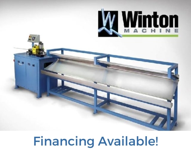 Winton Machine USA Model CTL-12L Lathe Type Cut-off Machine Financing Available