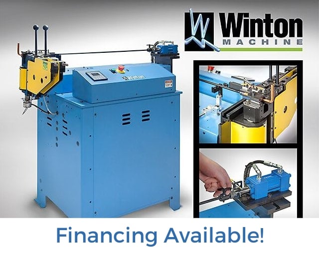Winton Machine USA RD 20 With Mandrel Financing Available