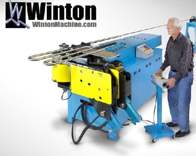 The Winton Machine USA RD50 Rotary Draw Tube Bender is designed & built for bending metal tubing up to 50 mm in any tube fabrication process.