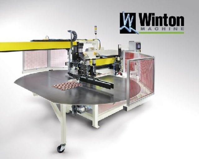 The Winton Machine USA SB Series CNC High Speed Serpentine Tube Bender uses a shear type cut to keep the parts moving towards assembly.