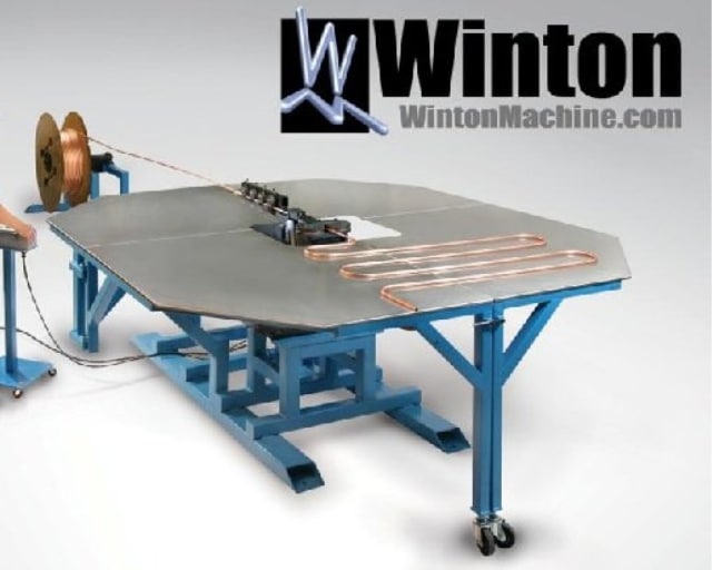 The CNC Serpentine Tube Bender designed, engineered & manufactured by Winton Machine USA, is the perfect system to form precision coils.