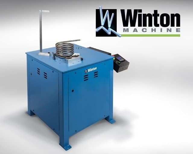 Winton USA's TR20H CNC Pyramid Roll Bender is extremely unique: it can wind coils in both directions. This 2-in-1 feature negates the need for 2 machines!