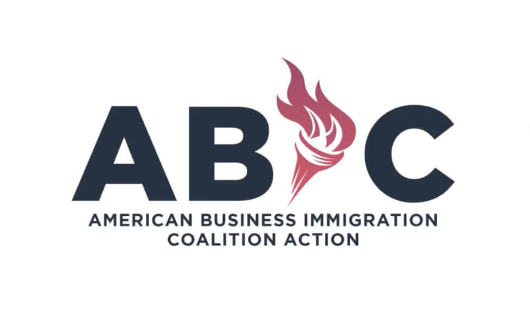 Lisa Winton Speaks during American Business Immigration Coalition Press Conference on August 15, 2023